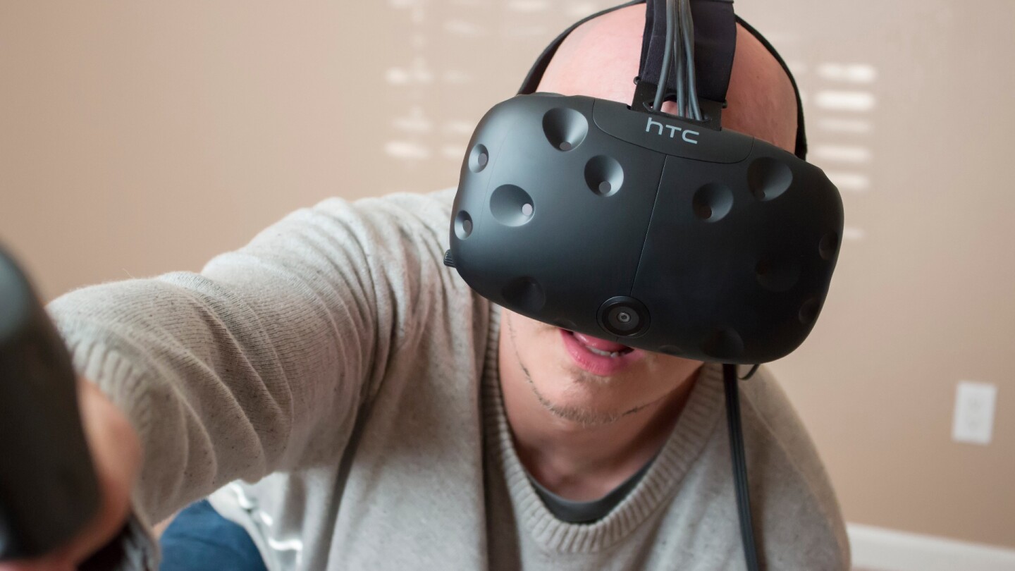 The Chaperone system pops up virtual walls that help you avoid bumping into real walls