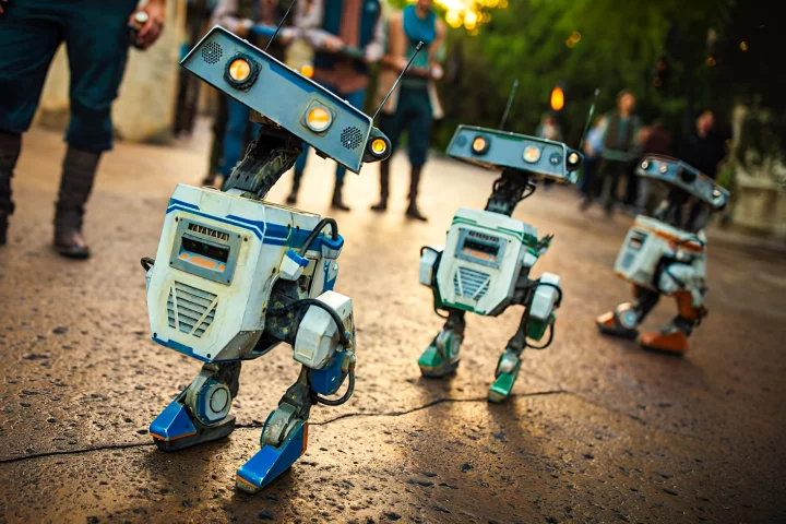 Disney's bipedal Star Wars robots move with personality at the core of their being