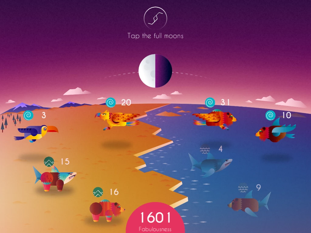 In Fabulous Beasts, the crazier your offline stack, the more fabulous your online world becomes