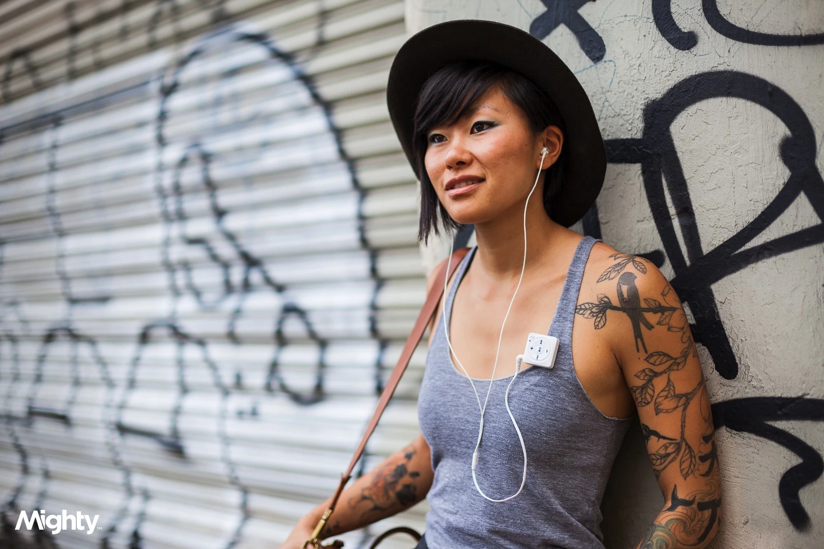 The Mighty music player is small and clips onto clothing, removing the need to carry a phone to play Spotify playlists