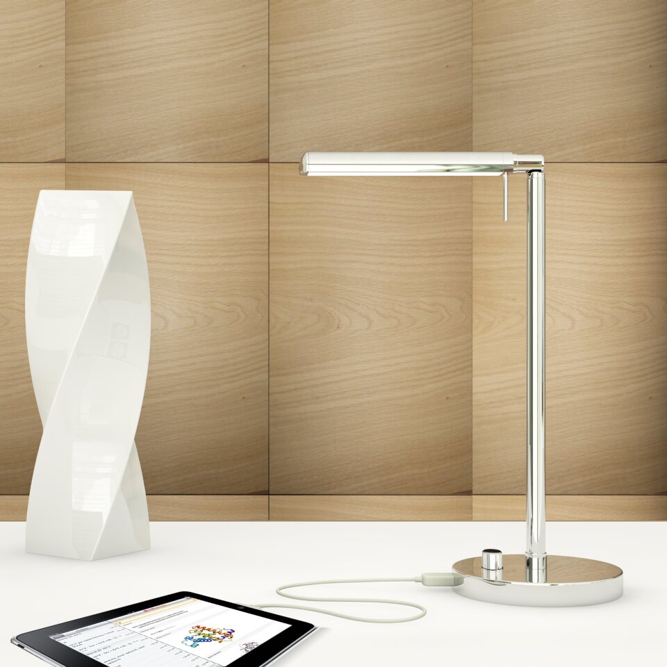 The t'Light E2 LED desk lamp