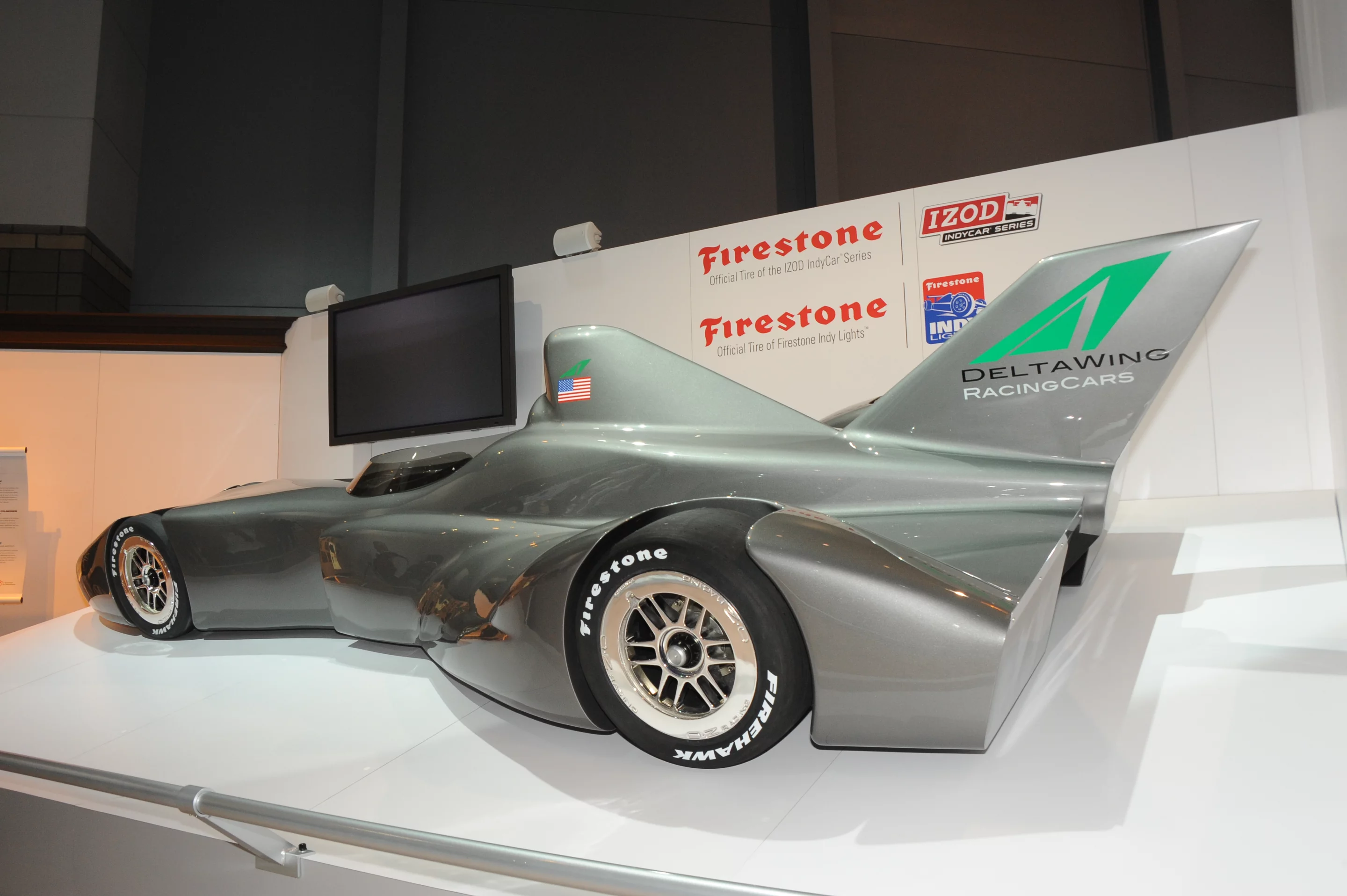The DeltaWing, proposed to replace the current IndyCar chassis