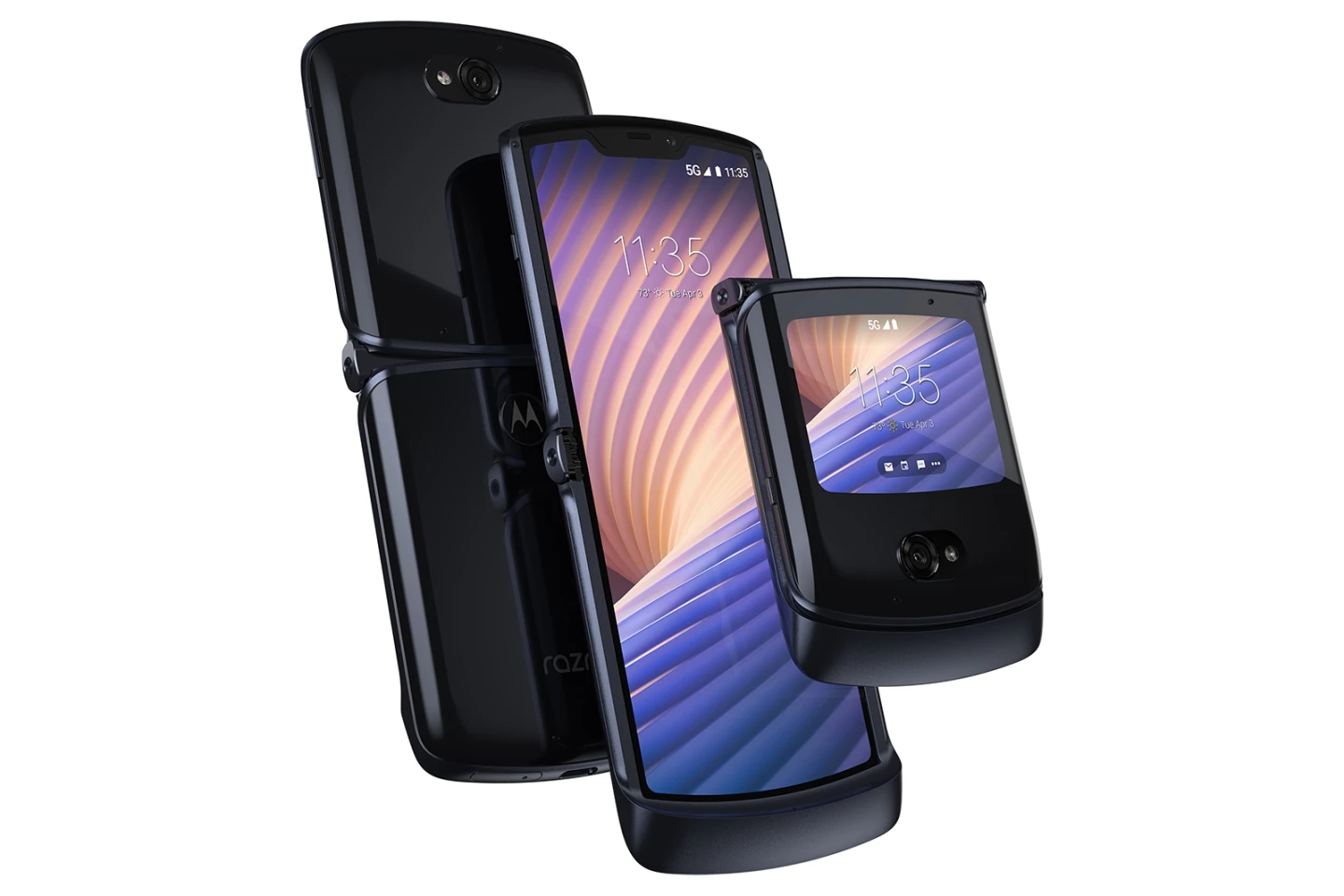 The Motorola Razr offers a new twist on a retro form factor