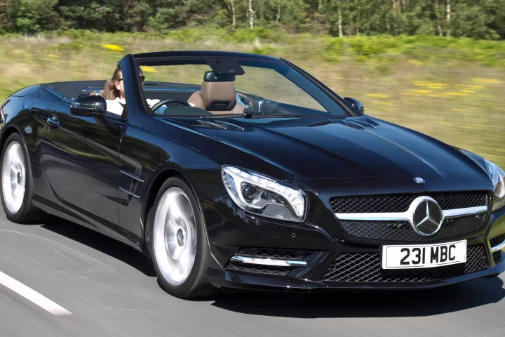 The new SL 400 makes a bold statement in styling as well as being quicker and more fuel efficient