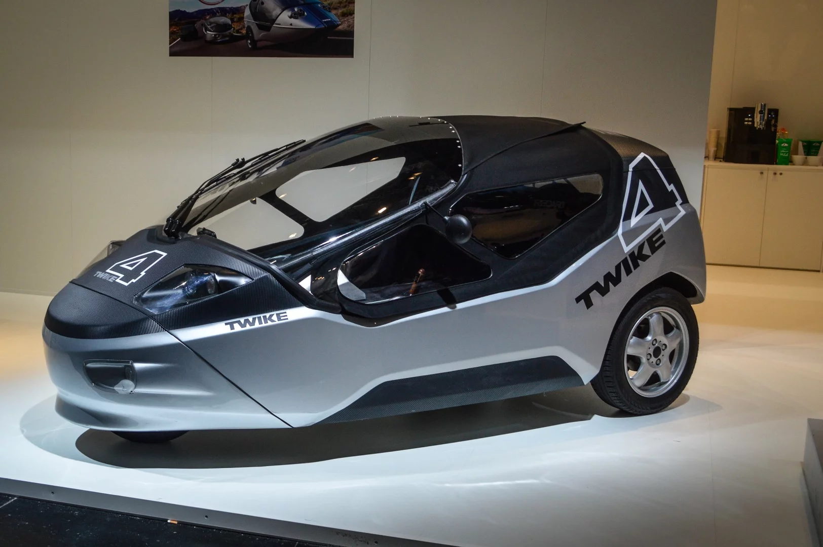 The Twike 4 electric velomobile