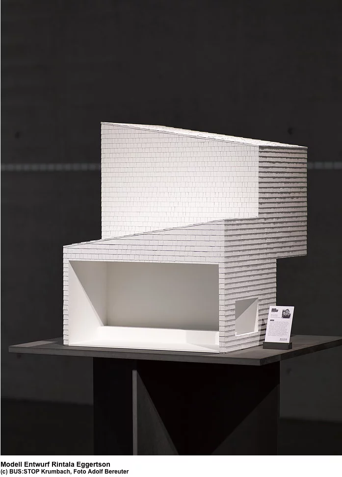 The model submission of Rintala Eggertson (Photo: Adolf Bereuter)