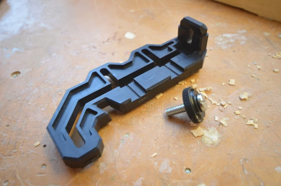 An early finished Talon multi-purpose hot-shoe attachment