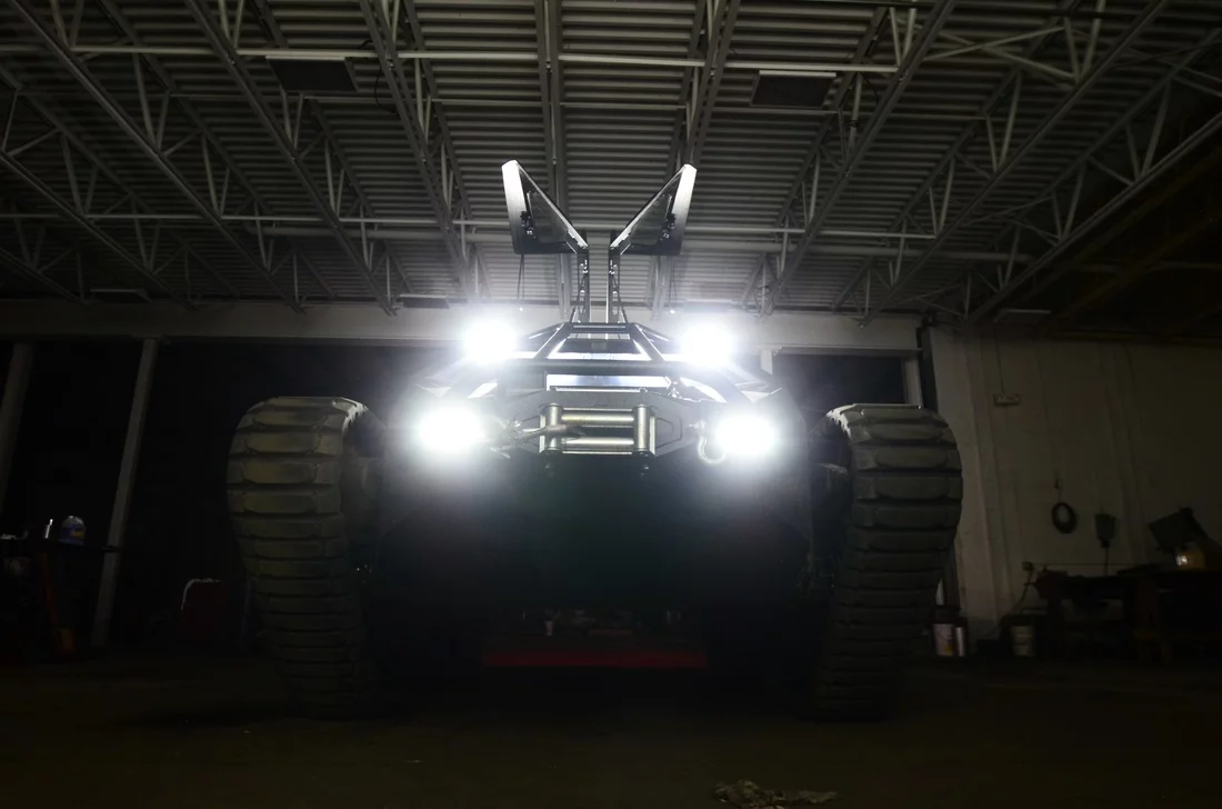 The Ripsaw EV2 features a high-intensity lighting system