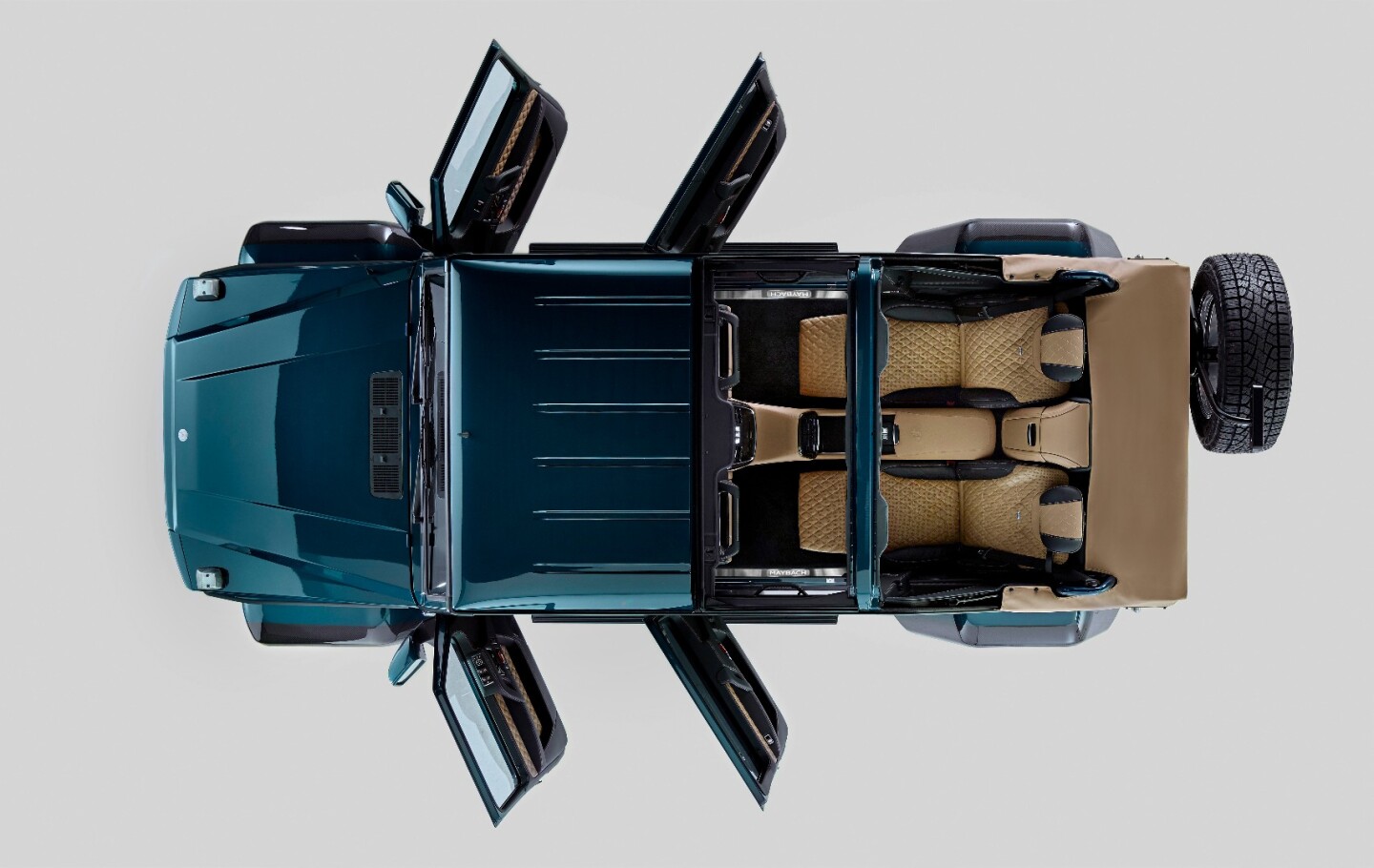 The Mercedes-Maybach G650 Landaulet was priced at €630,000 + VAT