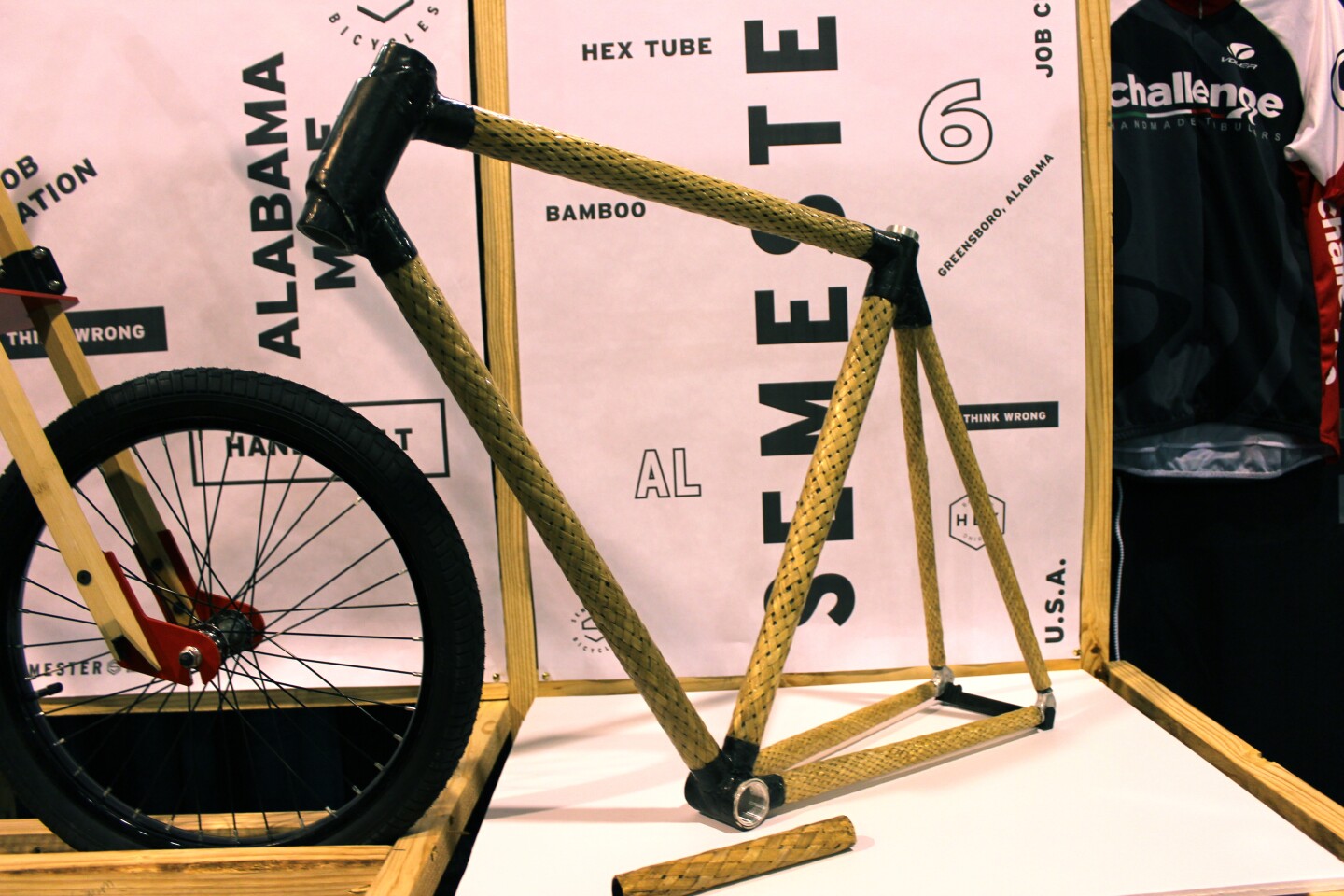 Builders boost the bamboo bike frame
