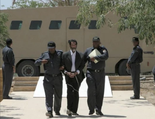 The Rhino Runner was the vehicle of choice to drive Saddam Hussein and other V.I.P. prisoners between their confinements and the Iraqi Tribunal.