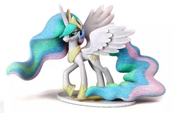 3D artists from the Shapeways community have redesigned Hasbro's popular My Little Pony characters