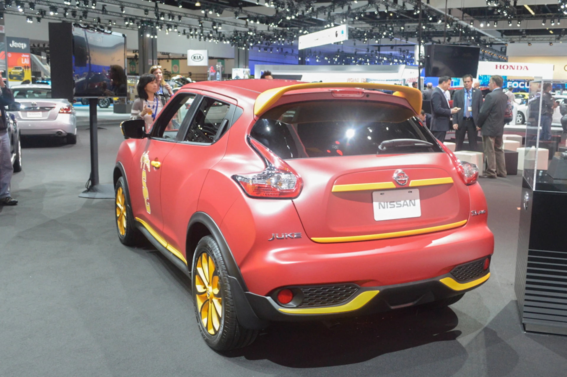 The USC Trojans won't have a PAC12 football title this year, but they'll have this Nissan Juke (Photo: C.C. Weiss/Gizmag.com)