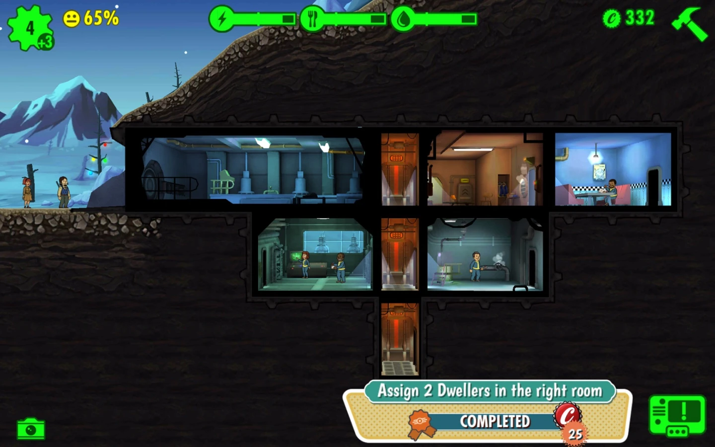 Fallout Shelter is a mobile spin-off from the main Fallout series
