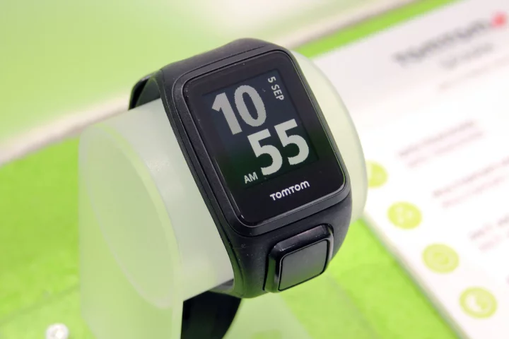The TomTom Spark fitness tracking watch can store around 500 music tracks