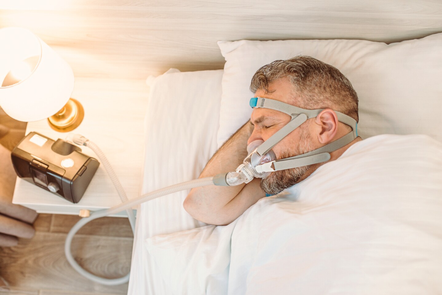 A conventional CPAP system