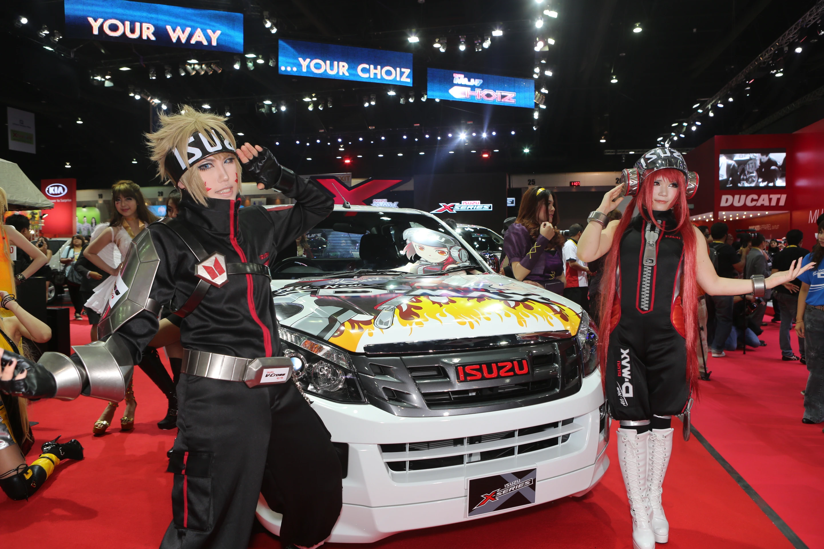 Isuzu stand, Bangkok International Motor Show, 2013 (Photo: Husna Namirembe/Gizmag)