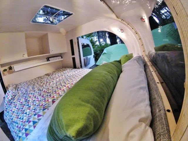 Inside the Droplet trailer