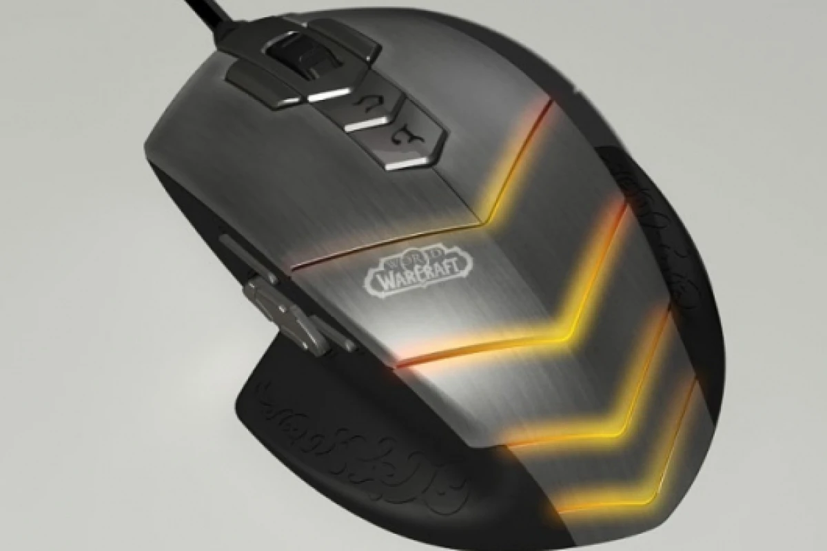 The SteelSeries World of Warcraft MMO Gaming Mouse