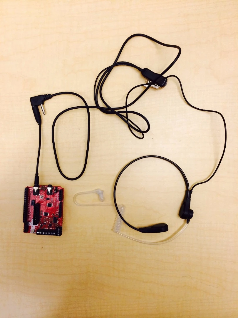 A prototype of the Autodietary food monitoring necklace