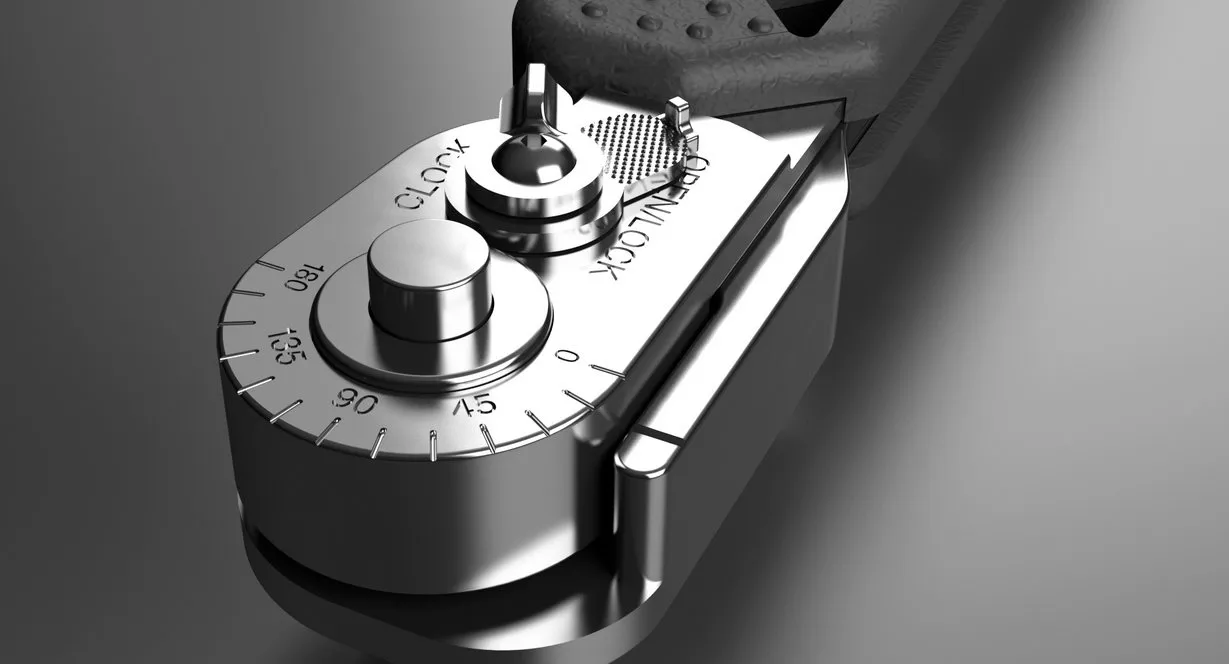 The Cole Bar Hammer: angle locks every 15 degrees