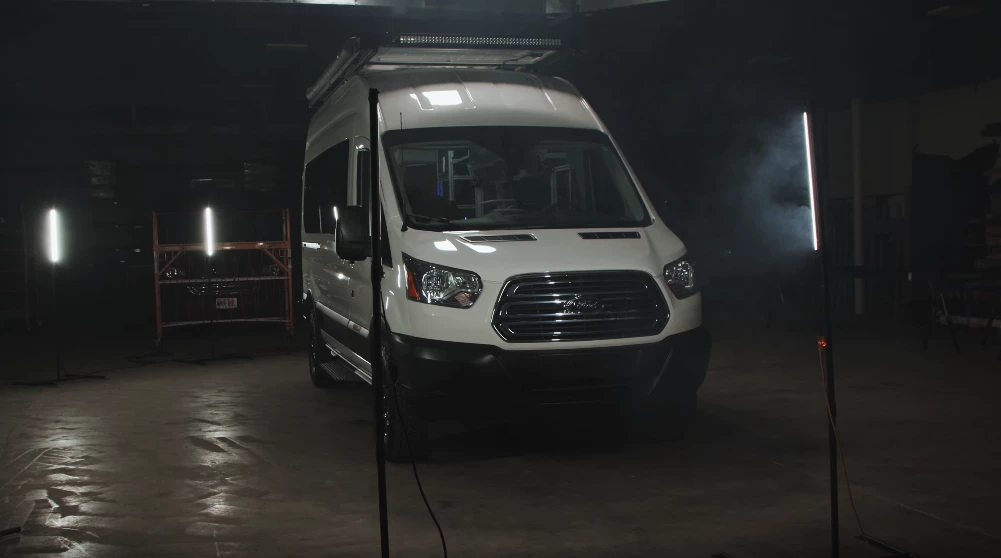 VanDoIt has converted the first new Ford Transit AWD camper van that we've seen