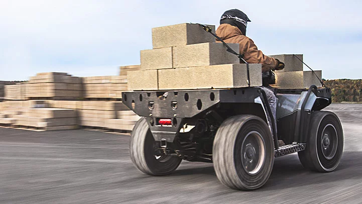 The WV80 HO has forward and rear cargo racks