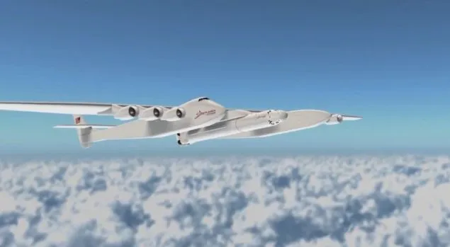 The Stratolaunch Systems carrier aircraft will be able to travel up to 1,300 nautical miles