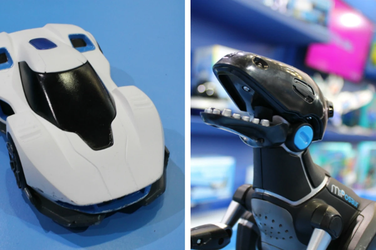 WowWee showed off its upcoming Rev and MiPosaur toys at the 2015 Toy Fair in London (Photo: Stu Robarts/Gizmag)