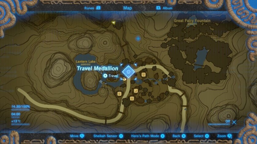 Now you can warp to your dropped point.
