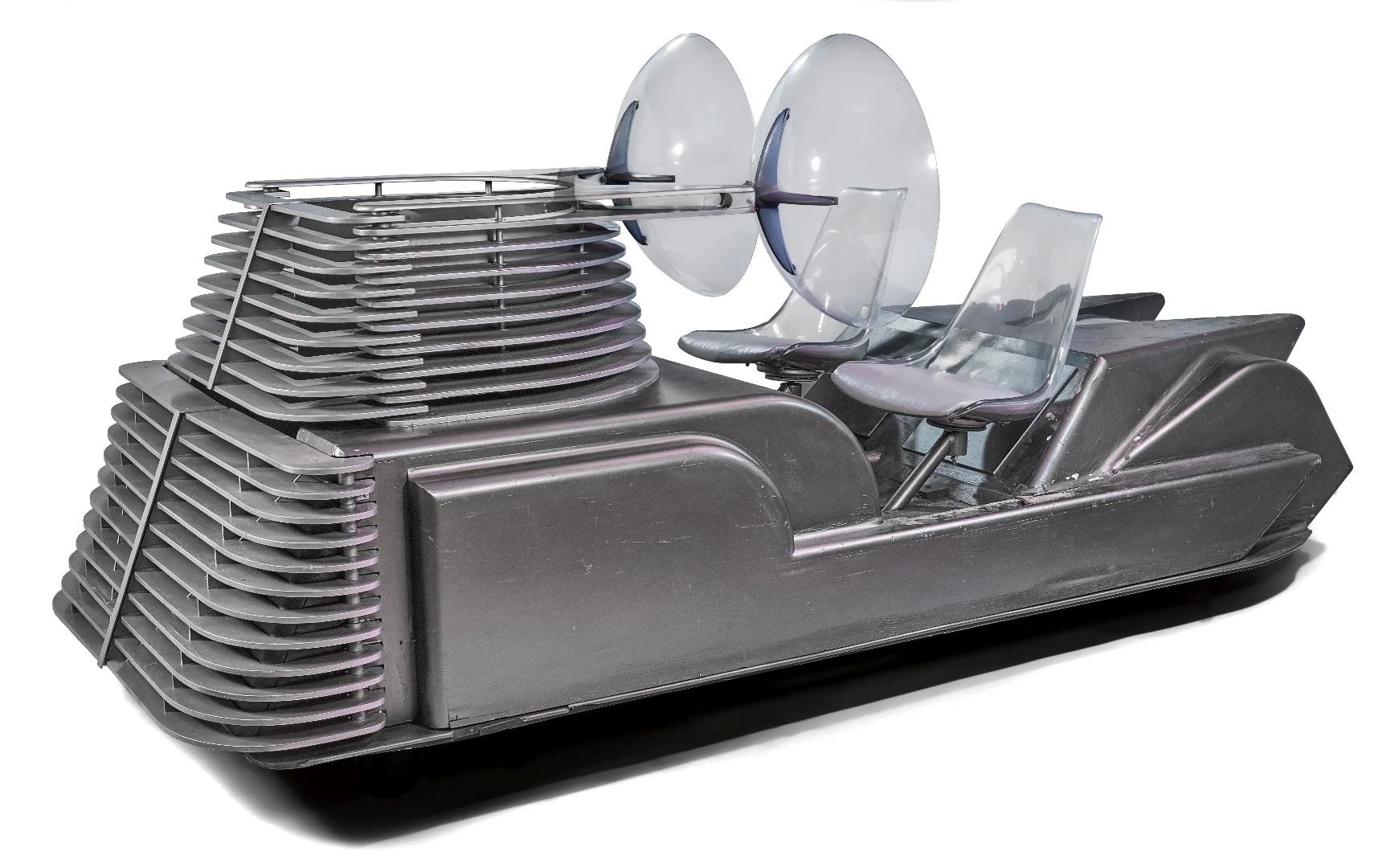 Robby's jeep from Forbidden Planet was included in the sale, though sadly it no longer runs as the drive train was taken to build further props by MGM back in the day