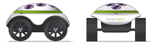 The envisioned final version of the VineRobot
