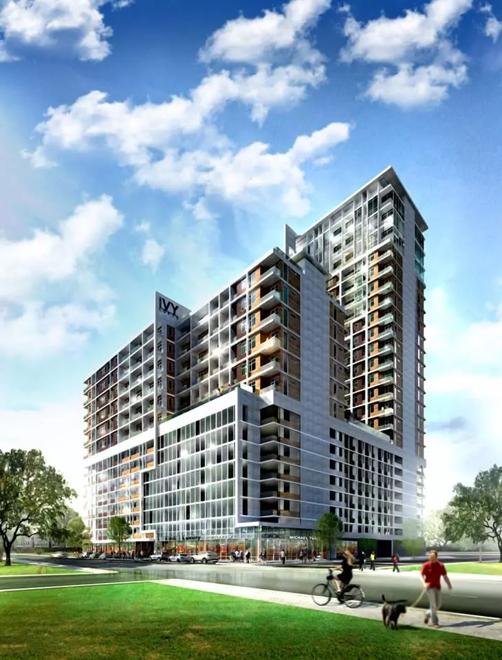 The building will house more than 500 apartments across 24 floors