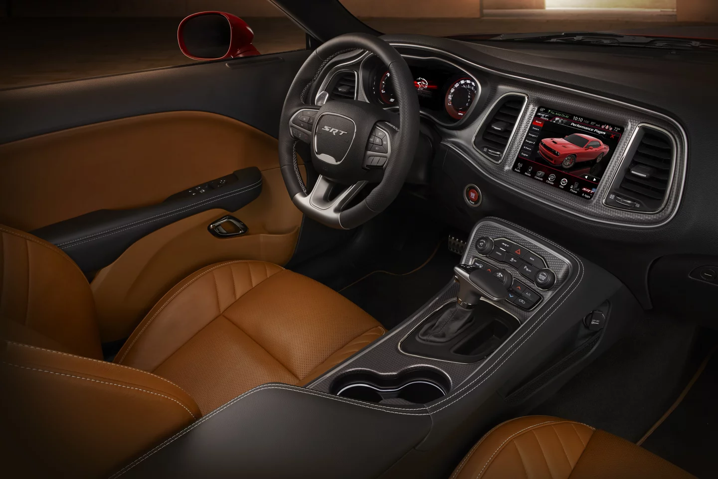 Inside the 2015 Dodge Challenger SRT Hellcat