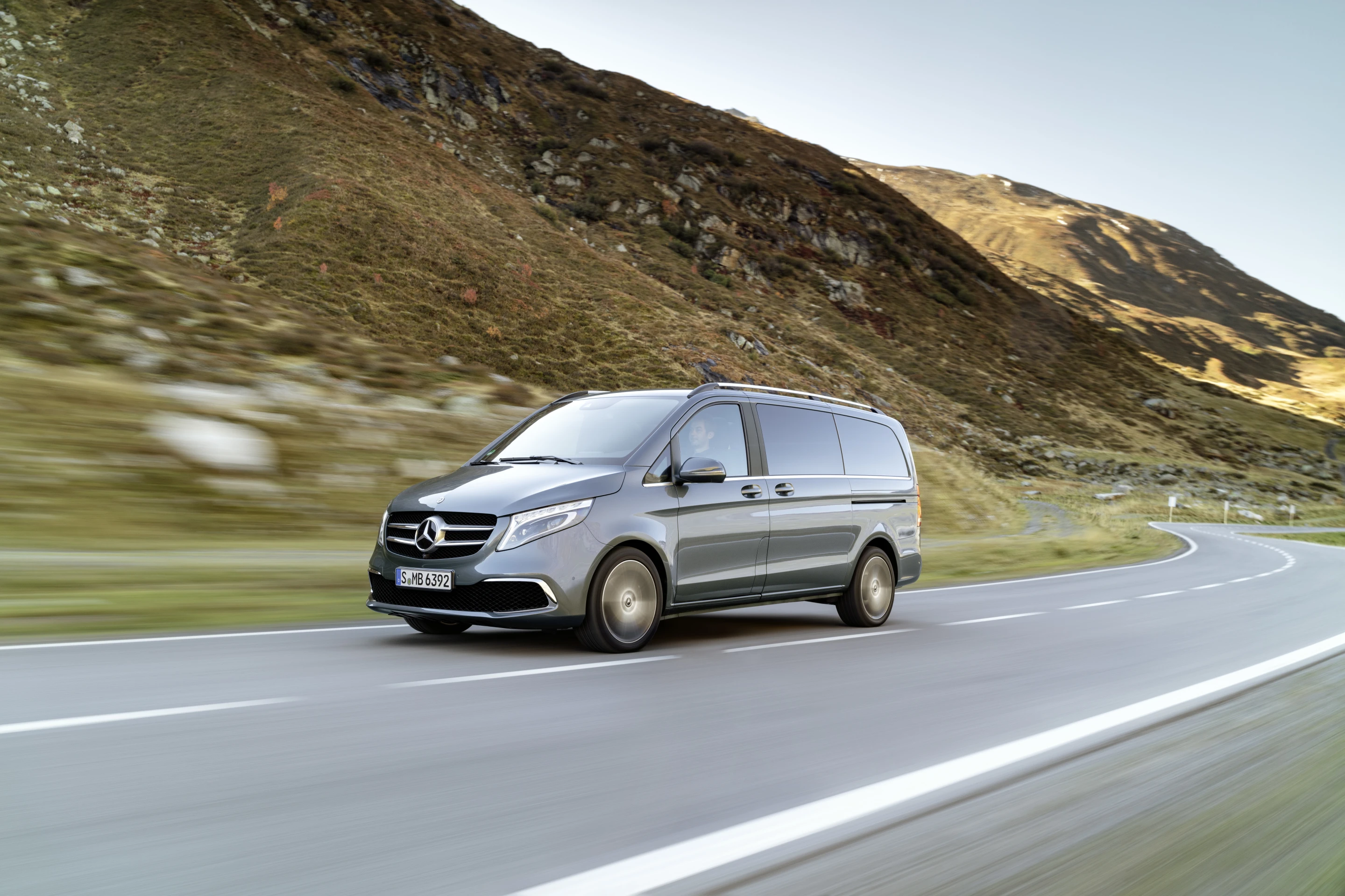 On the road with the Mercedes V-Class