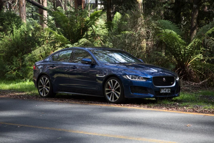 The Jaguar XE S combines a balanced chassis with a powerful, raspy engine to create a sports sedan sweet spot