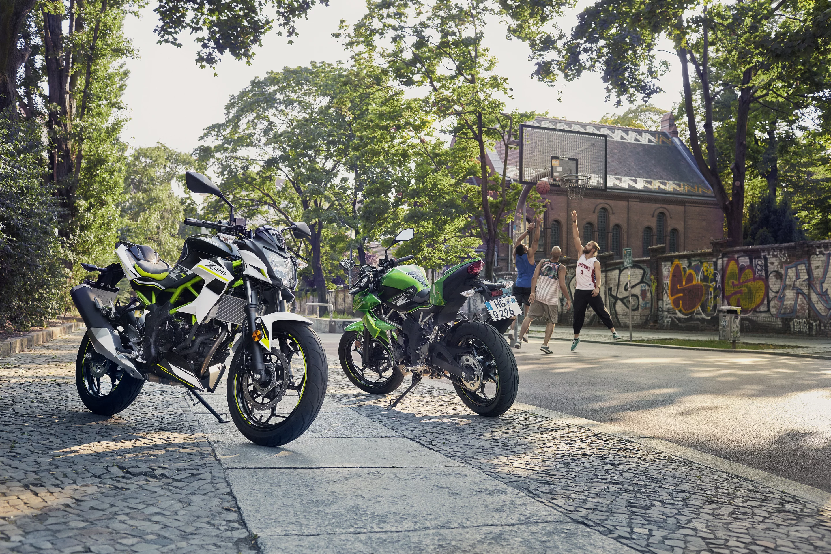 The 2019 Z125 is Kawasaki's new entry-level sportbike