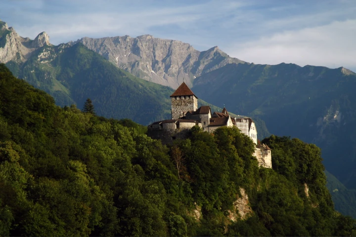 Vistors can raid the Prince's wine cellars at Vaduz Castle (Image: Mschlindwein via Flickr)