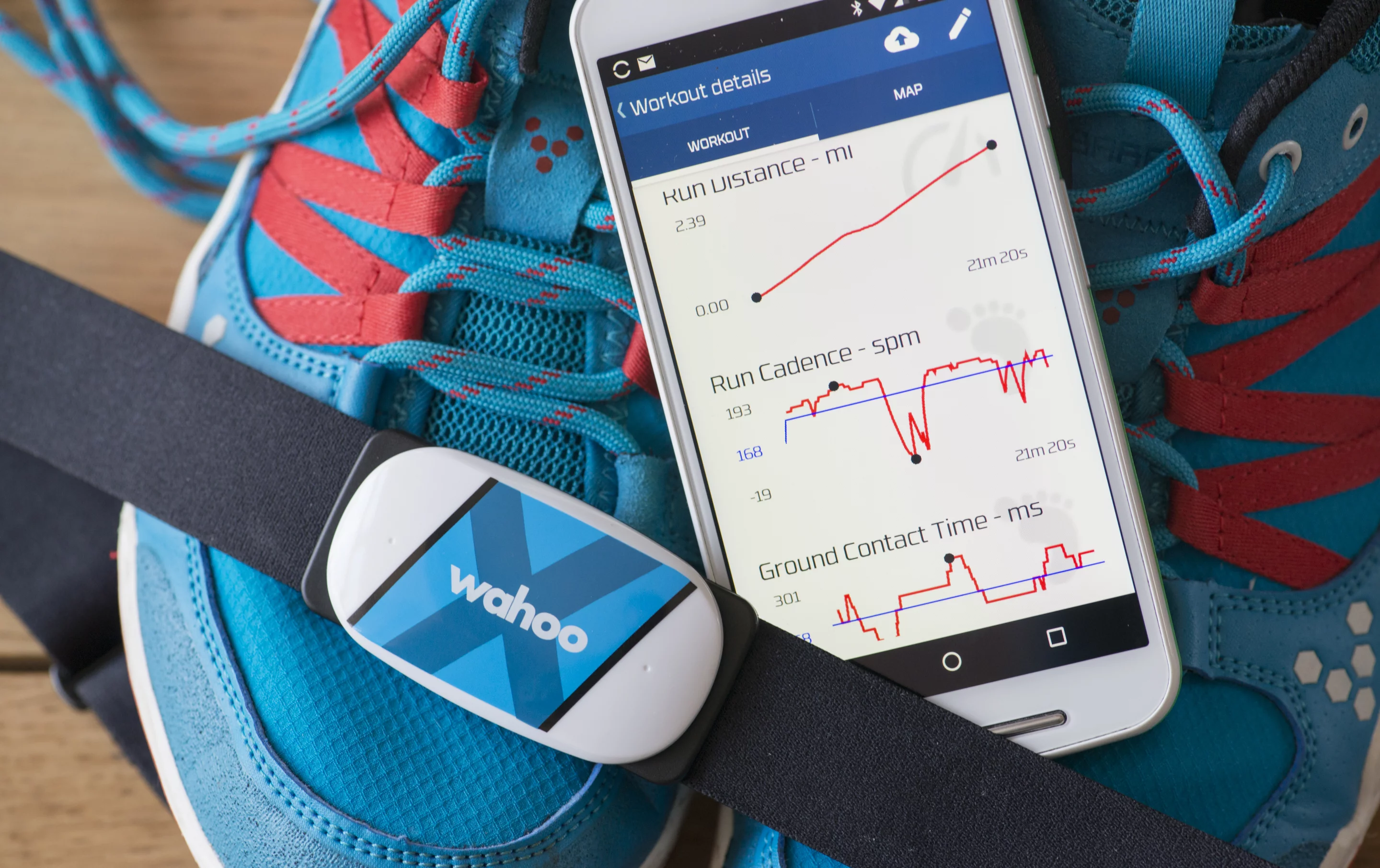 The Wahoo Fitness Tickr X is a chest-worn heart rate monitor and fitness tracker (Photo: Simon Crisp/Gizmag.com)
