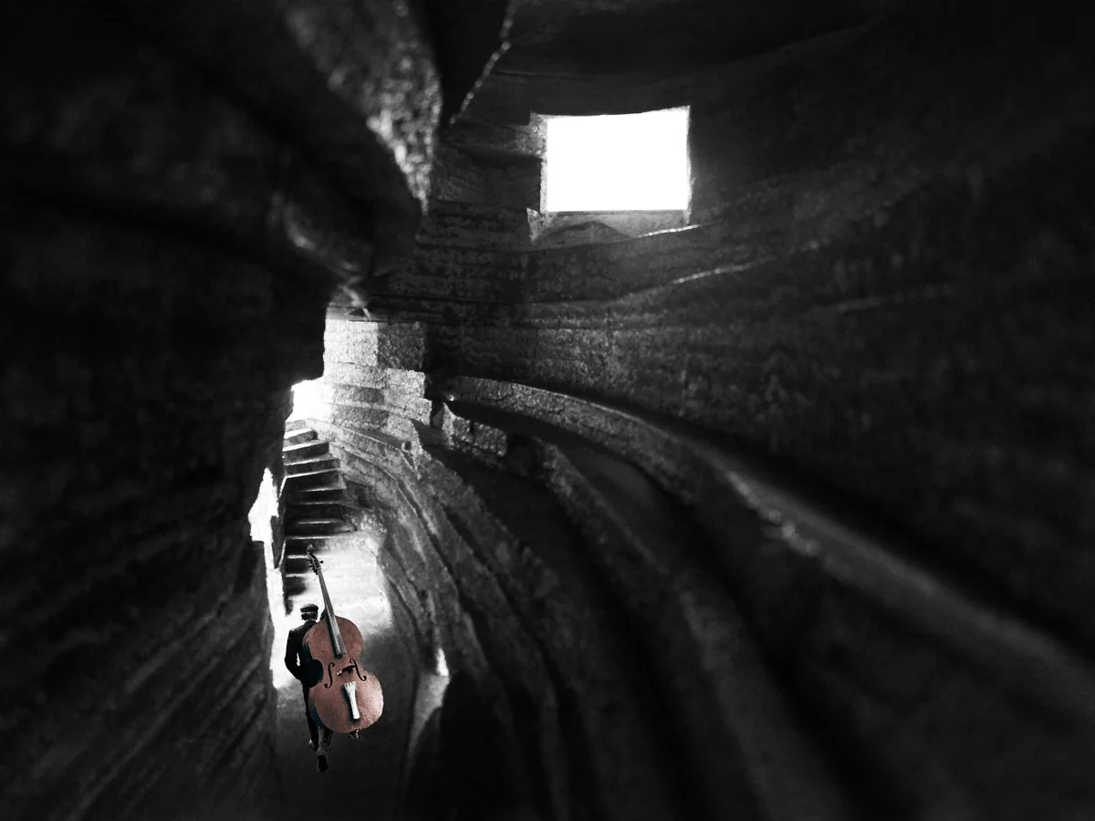 The Chapel of Sound's interior will be simple and cave-like