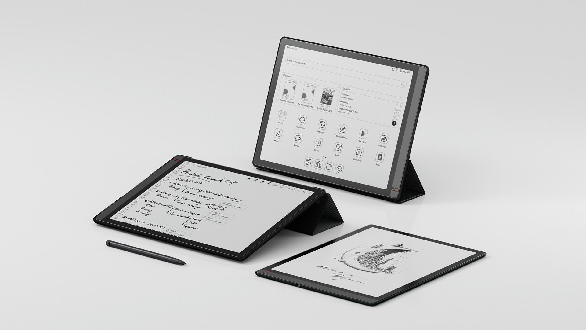 Onyx Launches 13 3 inch EPaper Slate Featuring E Ink Carta 1250 onyx-launches-13-3-inch-epaper-slate-featuring-e-ink-carta-1250