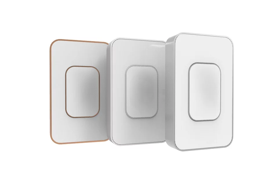 The Switchmate is available in with three different color trims