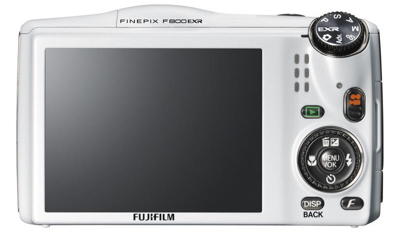The Fujifilm F800EXR has a 16 megapixel EXR-CMOS sensor, can shoot Full HD movies (1920x1080 pixels) and turns on and is ready to shoot in 1.5 seconds