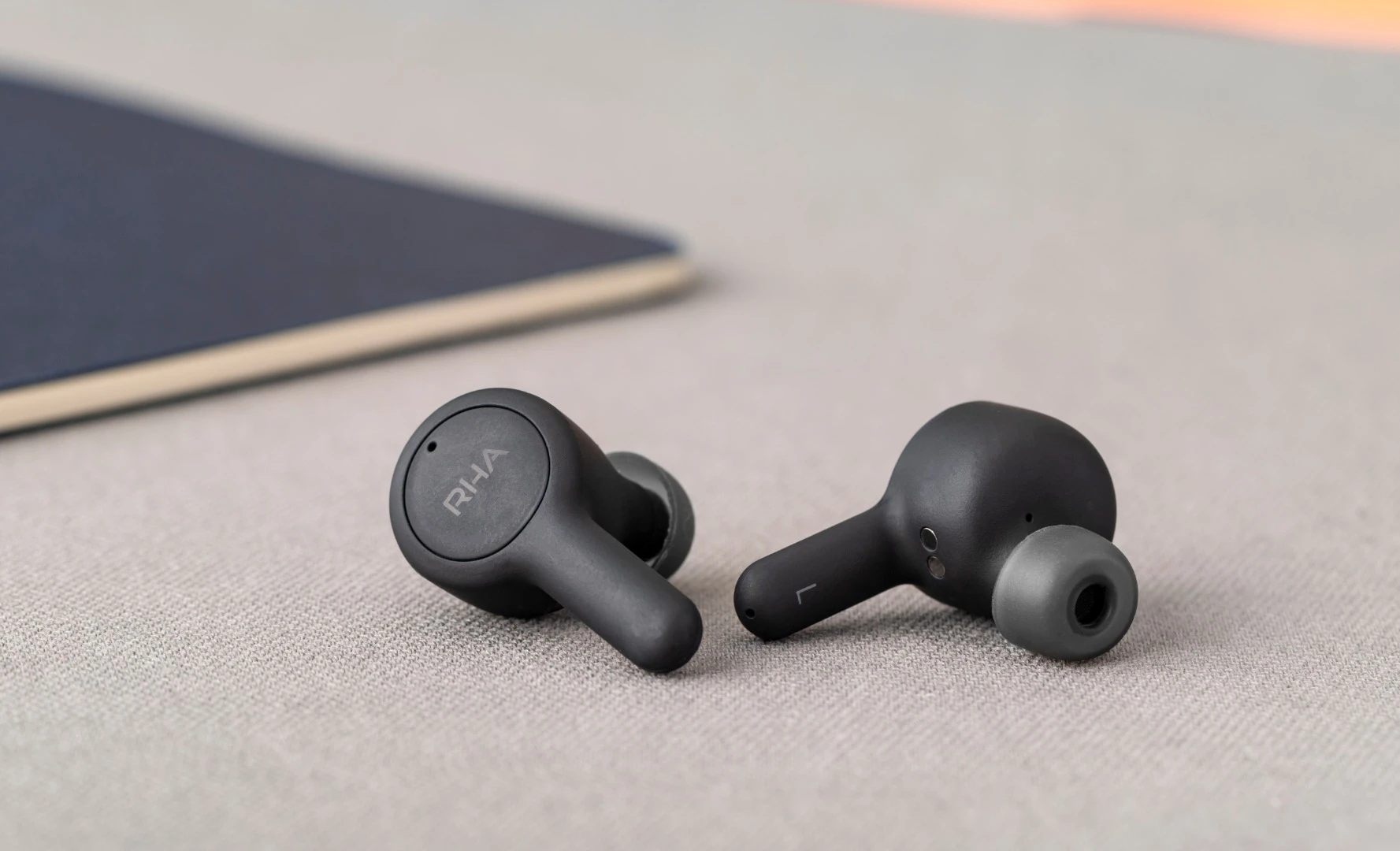 The TrueConnect wireless earphones feature integrated buttons on the side for playback and digital assistant control