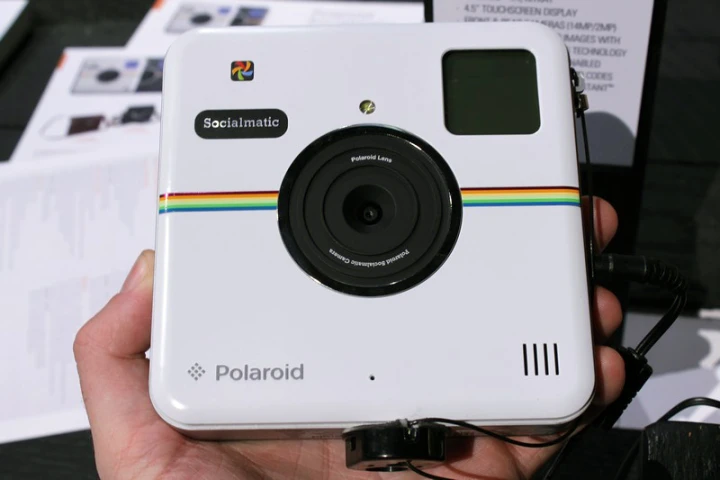 The Instagram logo-inspired Socialmatic from Polaroid
