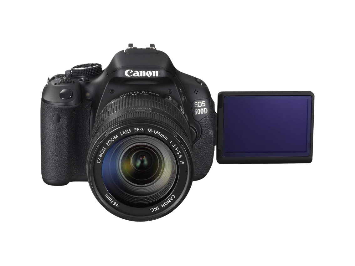 Canon has unveiled its EOS 600D (pictured) and 1100D DSLR cameras