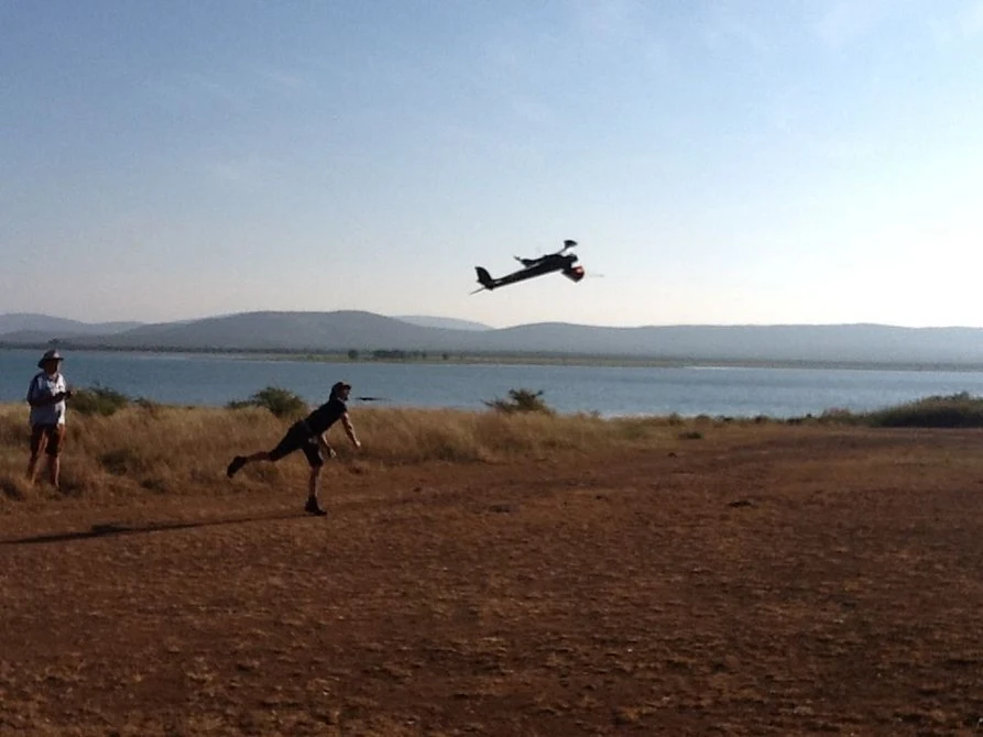 Fitted with infrared cameras and GPS, Air Shepherd's drones can fly for two hours at a time scanning the area for poachers
