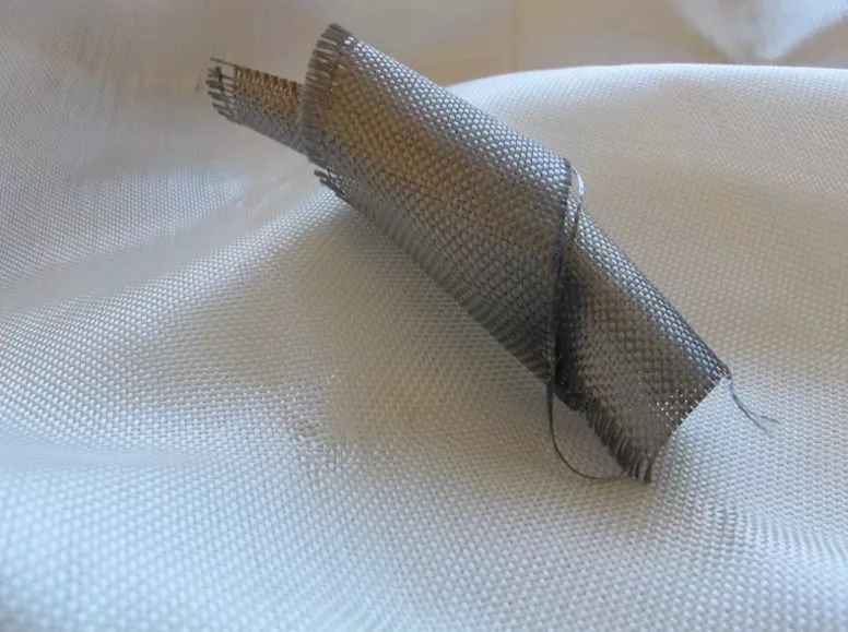 Scientists have applied conductive nanocoatings to textiles, which could pave the way for electronic devices made from fabric or paper (Image: Jesse Jur)