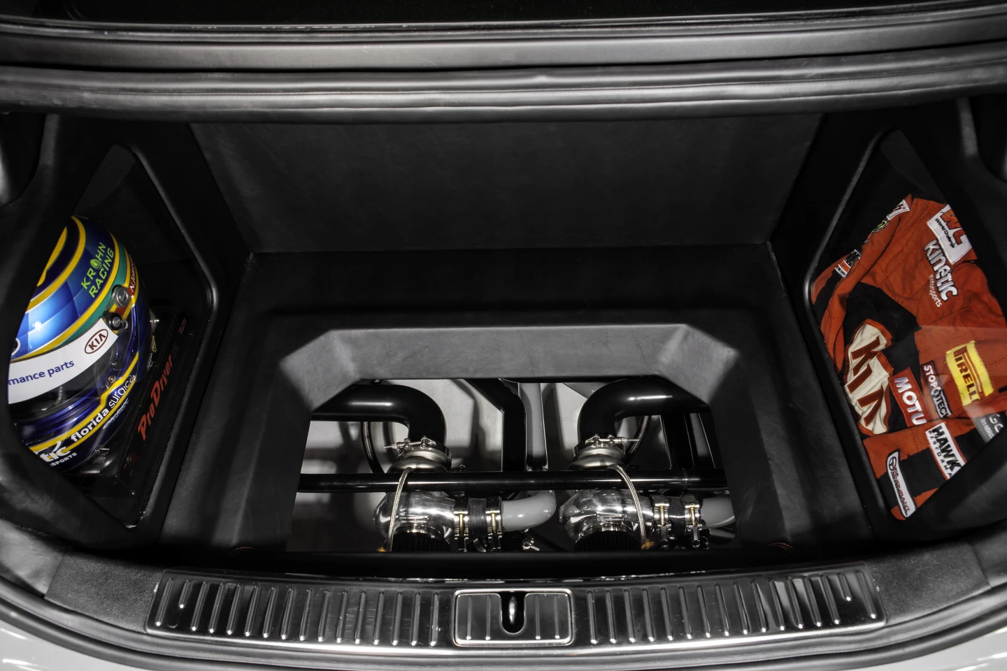 The K900 High Performance boasts an unorthodox turbo setup