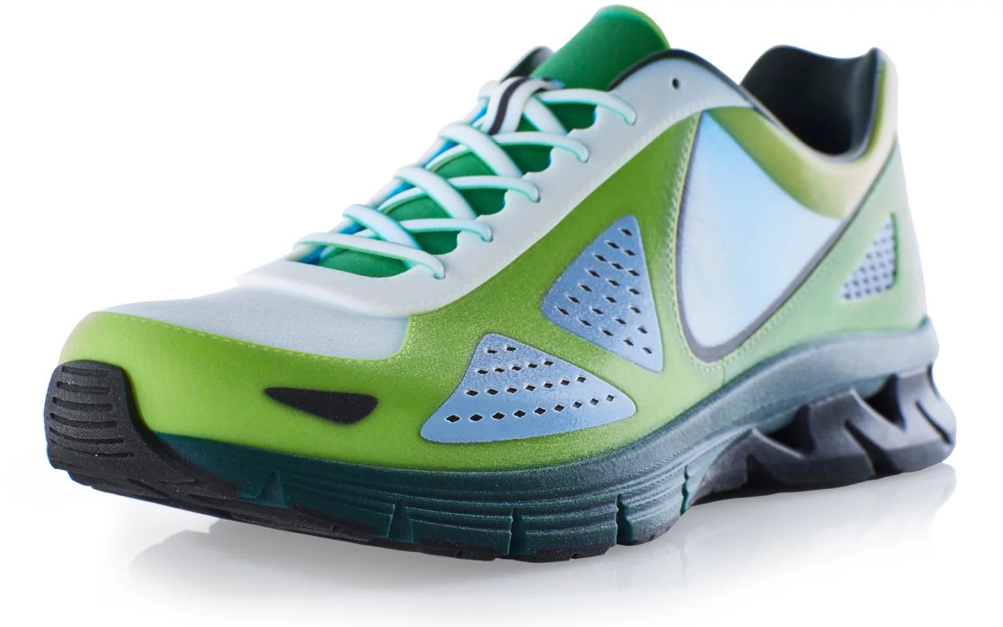 The Polyjet system allows for prototyping of complex objects in a single print